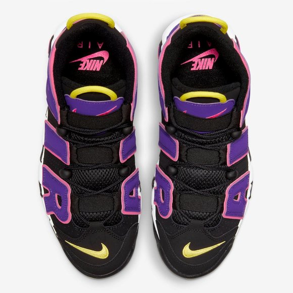 Nike Air Uptempo 96 Black Court Purple Men's shoes - Picture 2 of 10